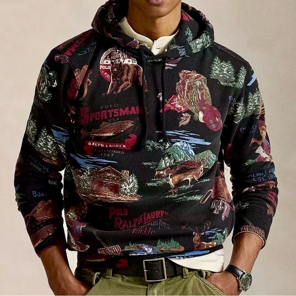 Polo Ralph Lauren
Men's Polo Sportstman Fleece Hoodie NWT S
